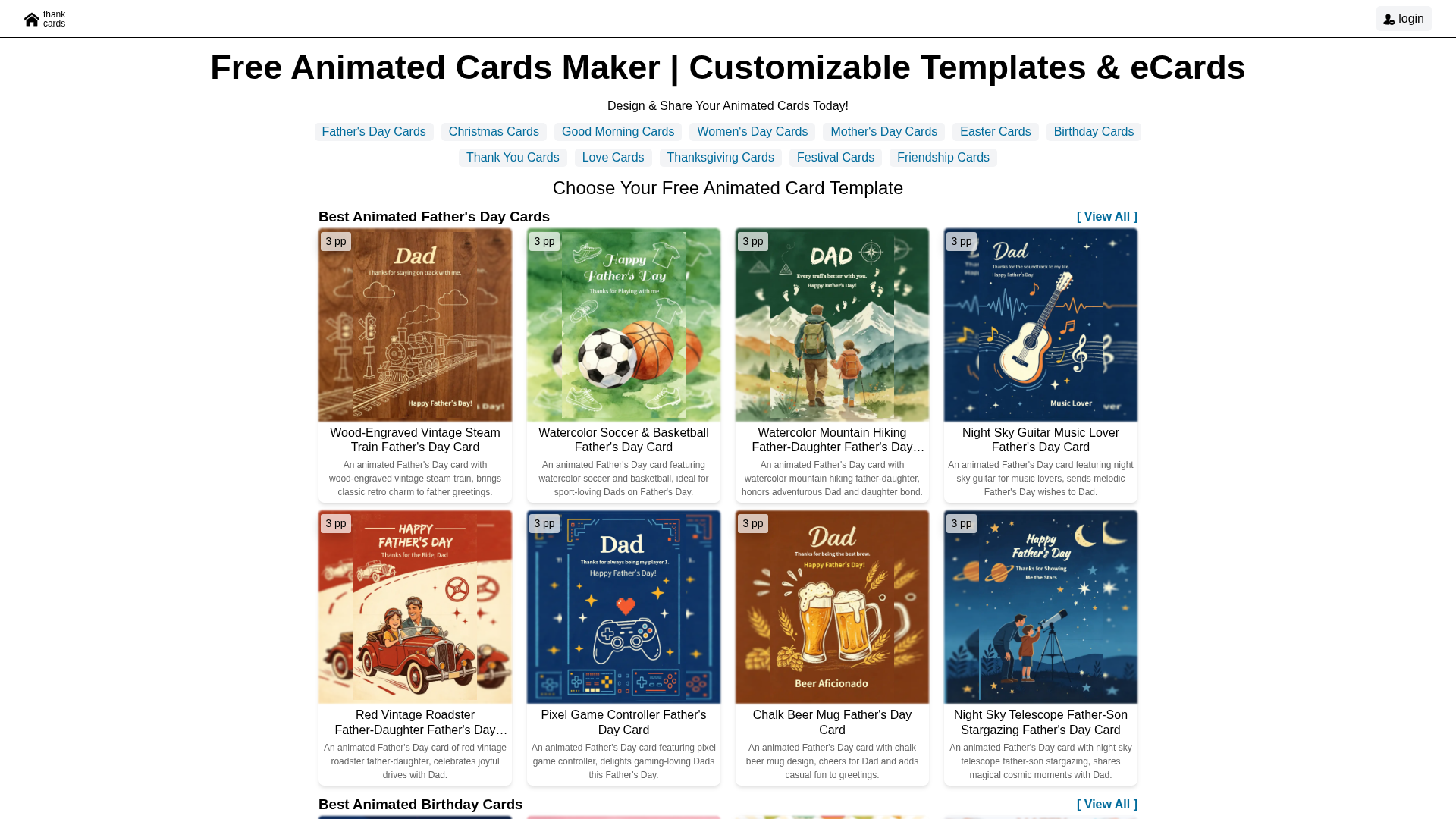 Thank Cards - Product Image